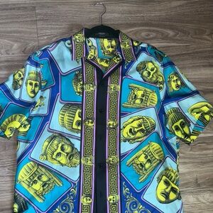 Versace Graphic Le Maschere Men's Shirt and shorts